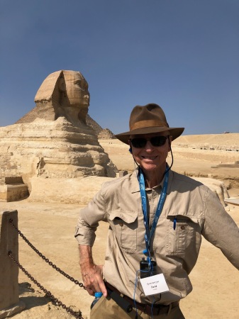 With Sphinx in Egypt