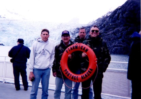 Alaska with some of my Army Buddies.