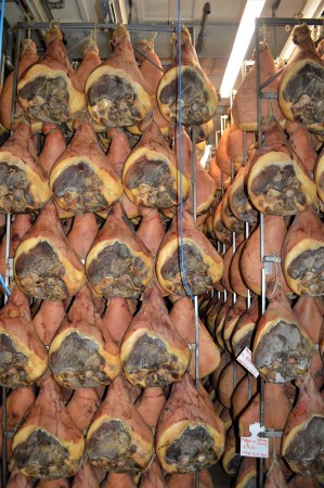 Prosciutto di Parma Aging Room, Parma, Italy