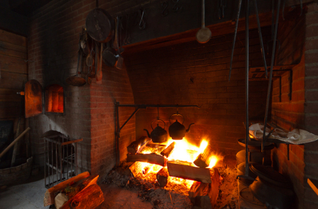 The Historic Hearth Kitchen..........