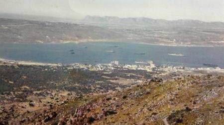 Off the coast of Cuba during crisis