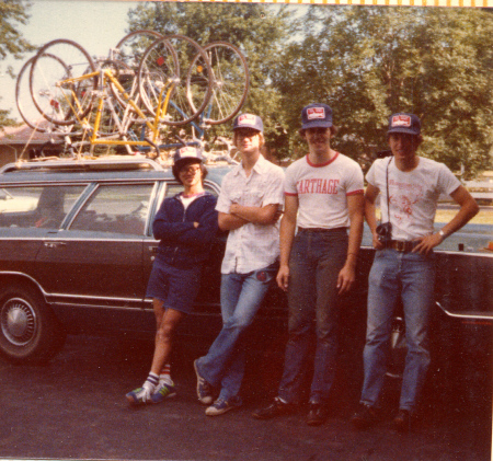 BIke camping trip, May 1977