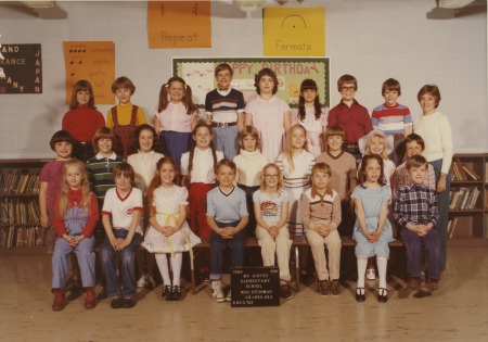 1980-1981 3rd Grade - Miss Steinman