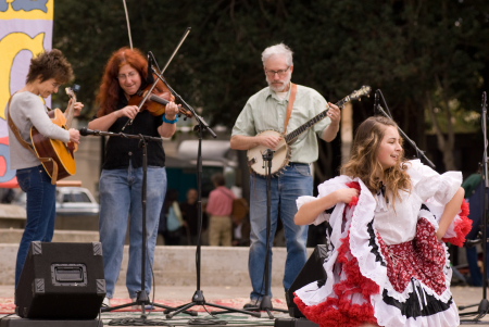 CHEYENNE  PERFORMING APPALACHIAN CLOGGING SHOW