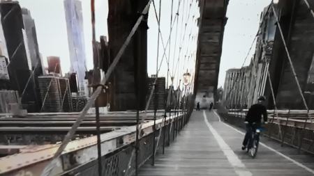 Brooklyn Bridge- Before Earthquake 