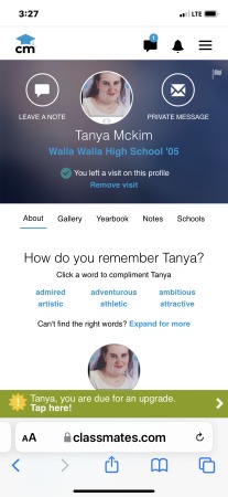 Tanya Mckim's Classmates profile album