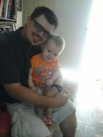 my brother and his daughter
