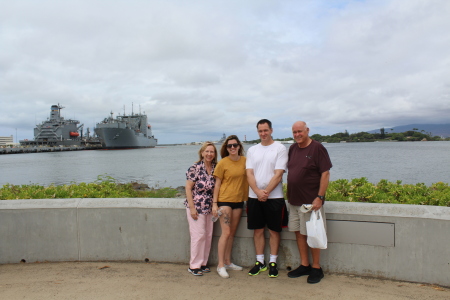 Pearl Harbor in Oahu, Hawaii