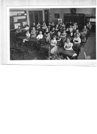 franklin school 2B april, 1951