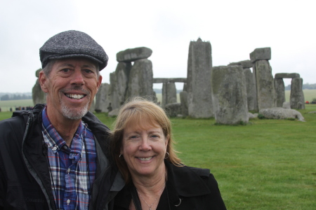 visiting Stone Henge