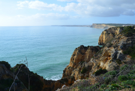 Sea cliffs