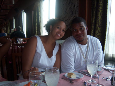 Bahamas 2010, my son Phil and wife Carla