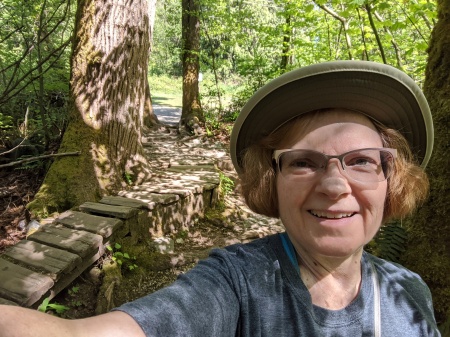 Hiking on Burnaby Mountain