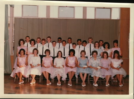 8th Grade Graduation of 1963