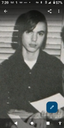 Me in 1974 in school