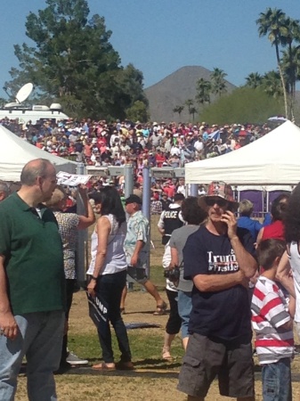 Trump Rally AZ. HE WON! 