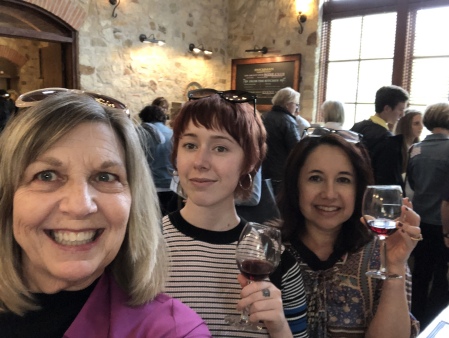 Wine tasting with my gals. Austin. 