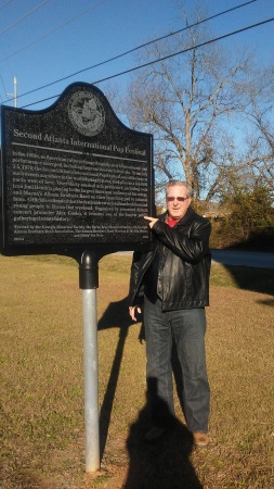  Marker; "Byron Pop Festival" Mid.Ga.Raceway