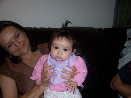Me & my little Princess Granddaughter Sienna Marie Sylvia