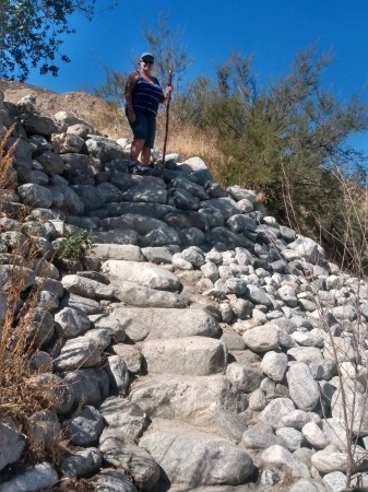 Hiking at Whitewater.  