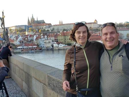 On the Charles Bridge, Prague
