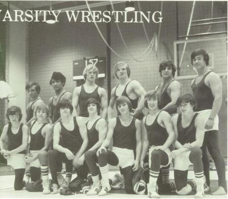 1973 Varsity Wrestling team 
