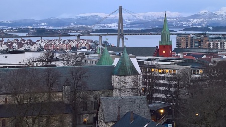 Bridge view in Stavanger Norway