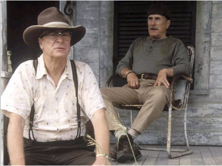 Michael Cain and Robert Duvall