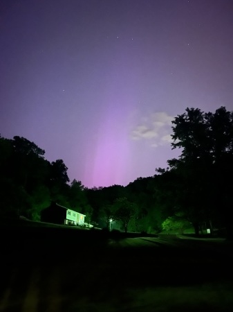 Northern Lights over our house May 2024