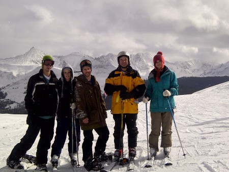 Atop Copper Mountain Feb 2012