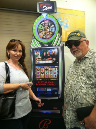 Wife and I at the 'Pawn Stars in Vegas