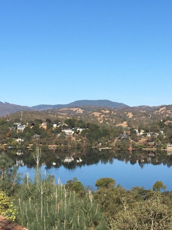 View of Hidden Valley Lake from our back deck