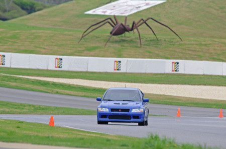 At Barber Motorsports Park - I'm driving