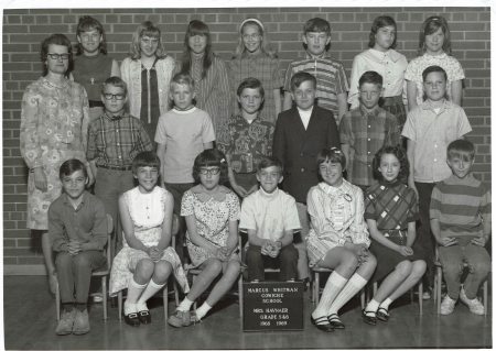 Lorrie Harris' album, Marcus Whitman class photos