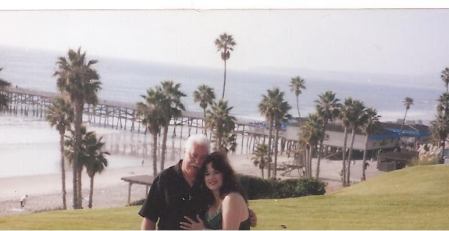 Eb and I at San Clemente, Ca.
