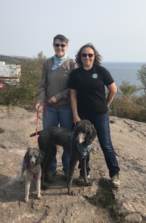 Barb, Nancy, Saben & Chance, North Shore MN