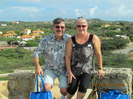 Keith and Denise in Aruba