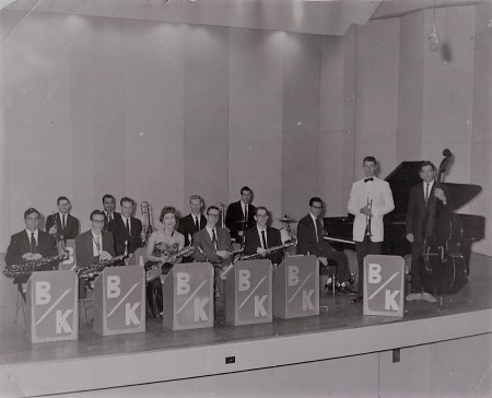 Jim in Dance Band circa 1957/1958