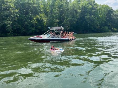 Grandkids on the Tennessee River