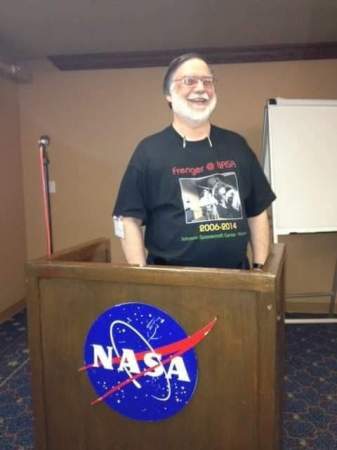 Paul in one of his many presentations at NASA