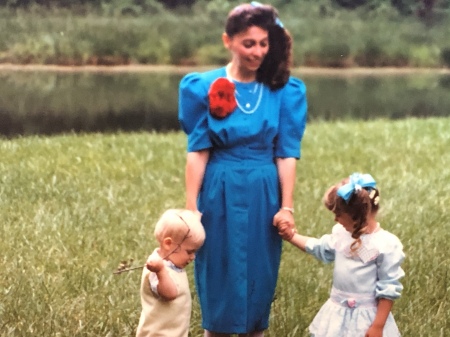 Mother’s Day 1989.  Roberta, Ellen Royce