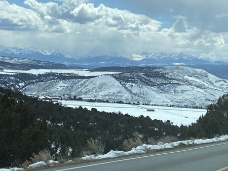 Looking across the Uncompaghre Valley 