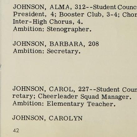 Carolyn Huger's Classmates profile album