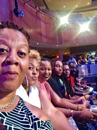 Fight Night w/the fam @ the Howard