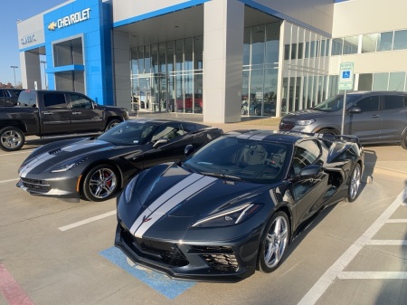 Corvettes out with old and in with the new