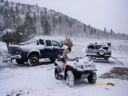 Deer Hunt 2010, again I'm taking the picture.