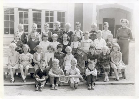 1956 Grade 1 Class Picture 8th Ave School