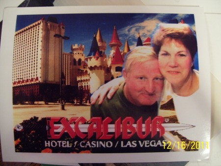Gene and I in Vegas many years ago