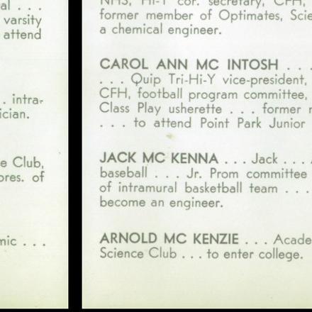 Arnold McKenzie's Classmates profile album
