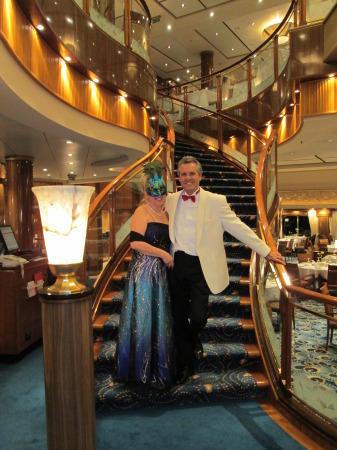 The Masquerade Ball on the cruise